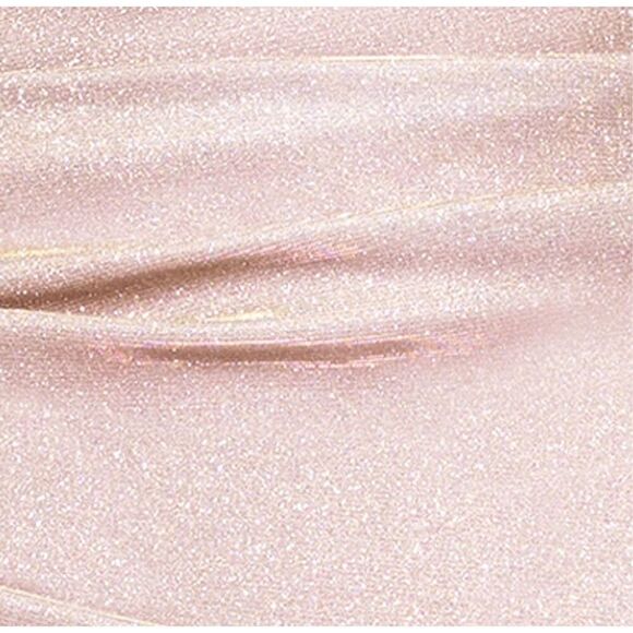 Betsy & Adam Drape Back Boat Neck Galaxy Glitter 3/4 Sleeve Sheath Gown NWT Size - Picture 6 of 11